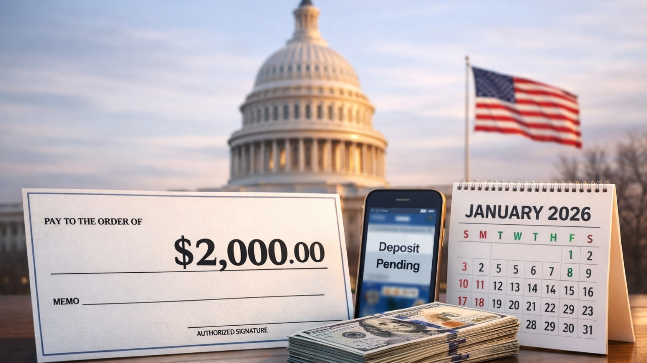 $2000 Federal Checks Coming in January