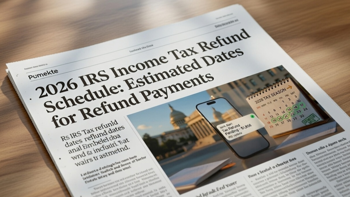 2026 IRS Income Tax Refund Schedule
