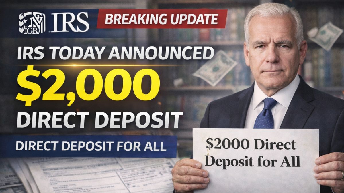 Federal $2000 Deposit Arriving January 2026